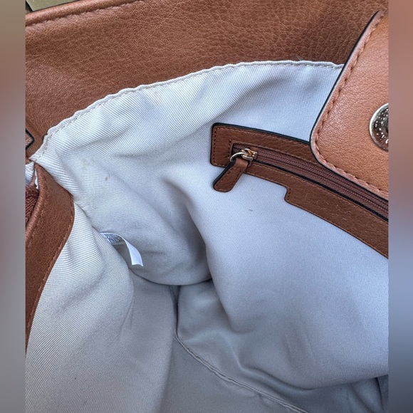 LC Lauren Conrad Presley Convertible Tote Bag, Saddle - Picture 7 of 7